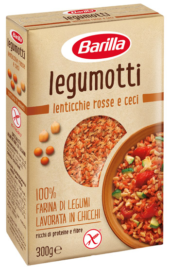 BARILLA LEGUMOTTI LENTICCHIE ROSSE E CECI 300 G - Farmadillo