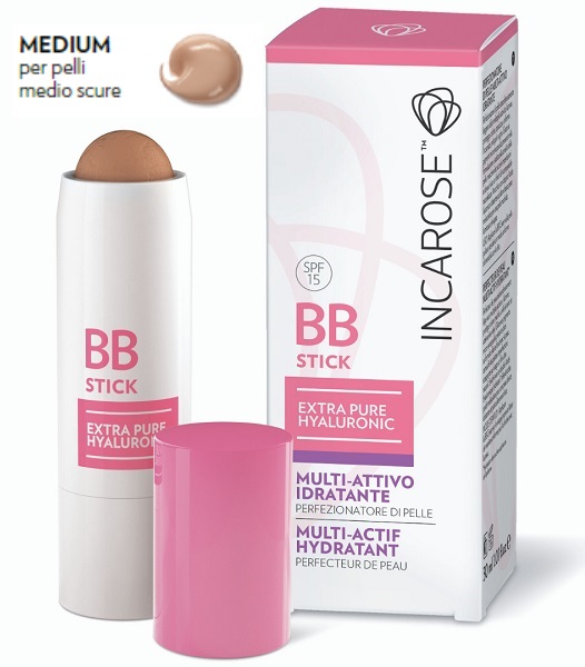 INCAROSE BB STICK MEDIUM 6 ML - Farmadillo