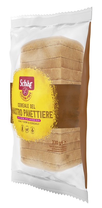 SCHAR CEREALE DEL MASTRO PANETTIERE PANE CON CEREALI SENZA LATTOSIO 330 G - Farmadillo