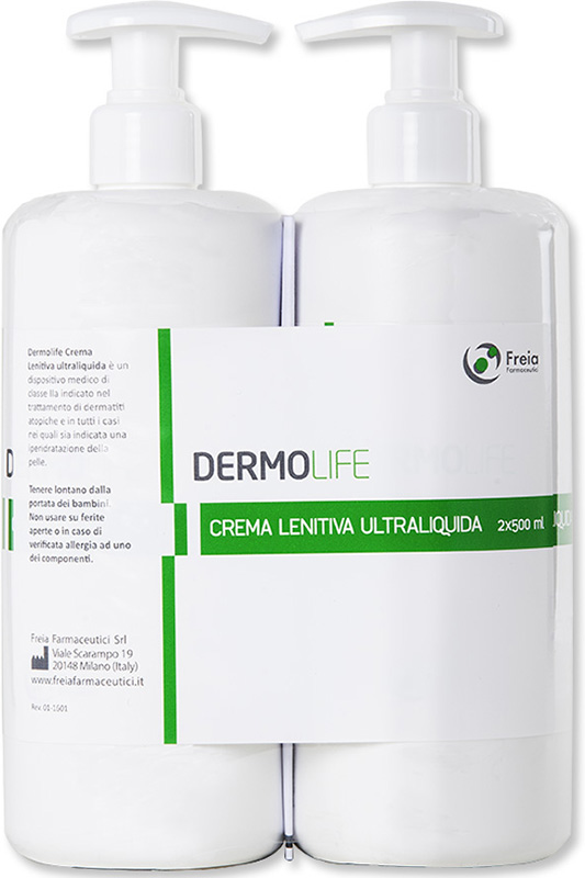 DERMOLIFE CREMA LENITIVA ULTRALIQUIDA 1000 ML - Farmadillo