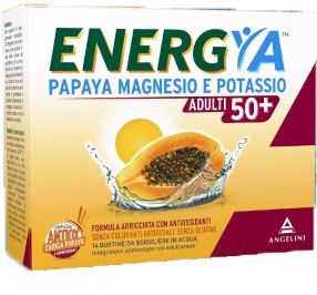ENERGYA PAPAYA MAGNESIO POTASSIO 50+ 14 BUSTINE - Farmadillo