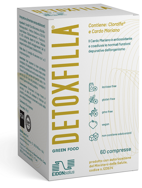 DETOXFILLA 60 COMPRESSE - Farmadillo