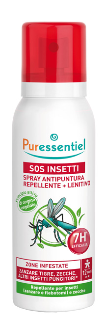 PURESSENTIEL SPRAY ANTIPUNTURA SOS INSETTI PMC 75 ML - Farmadillo