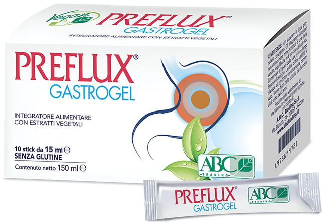 PREFLUX GASTROGEL 10 STICK PACK DA 15 ML - Farmadillo