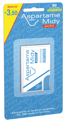 ESI ASPARTAME MIDY POCKET 80 COMPRESSE - Farmadillo