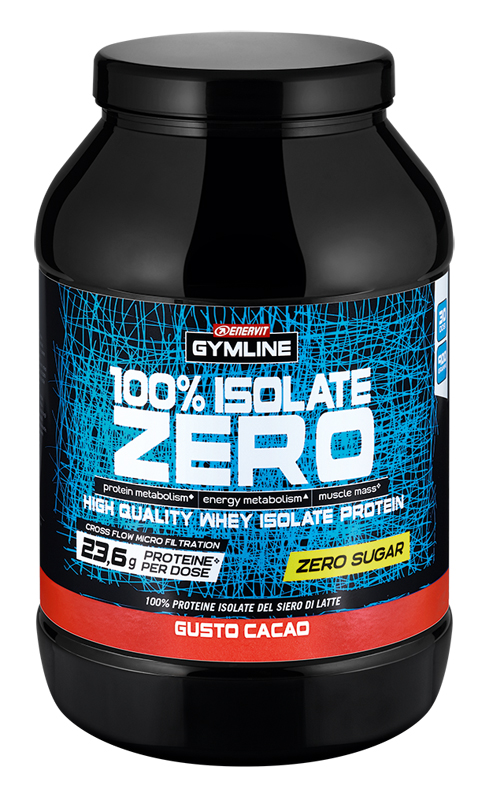 GYMLINE 100% WHEY ISO ZERO CACAO 900 G - Farmadillo