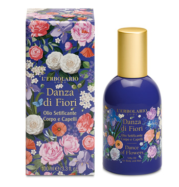 DANZA DI FIORI OLIO SETIFICANTE CORPO CAPELLI 100 ML - Farmadillo