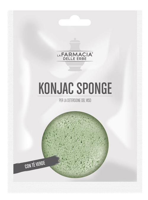 FDE KONJAC SPONGE TE' VERDE 1 PEZZO - Farmadillo