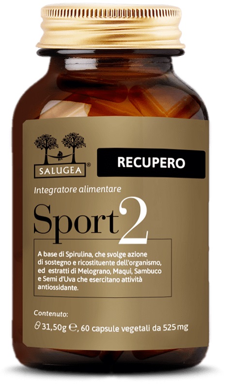 SALUGEA SPORT2 RECUPERO 60 CAPSULE - Farmadillo