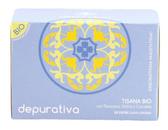 TISANA DEPURATIVA BIO 20 FILTRI - Farmadillo