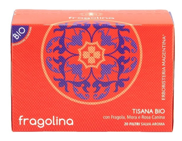 TISANA FRAGOLINA BIO 20 FILTRI - Farmadillo