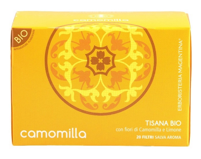 TISANA CAMOMILLA BIO 20 FILTRI - Farmadillo