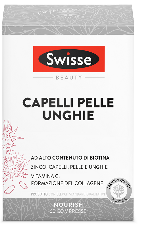 SWISSE CAPELLI PELLE UNGHIE 60 COMPRESSE - Farmadillo