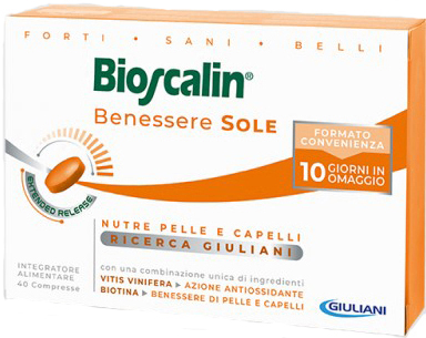 BIOSCALIN SOLE 30 + 10 COMPRESSE - Farmadillo