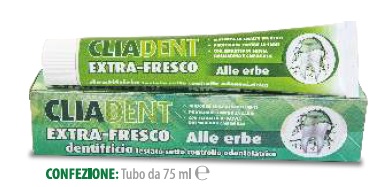 CLIADENT DENTIFRICIO ALITO FRESCO ALLE ERBE 75 ML - Farmadillo