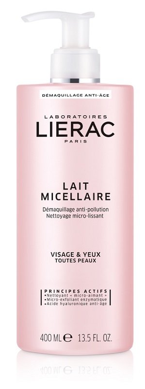 LIERAC LATTE MICELLARE 400 ML - Farmadillo