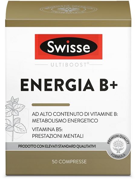 SWISSE ENERGIA B+ 50 COMPRESSE - Farmadillo