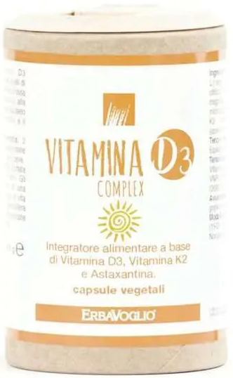 VITAMINA D3 COMPLEX 60 CAPSULE - Farmadillo