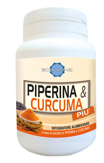 PIPERINA & CURCUMA PIU' 60 CAPSULE - Farmadillo