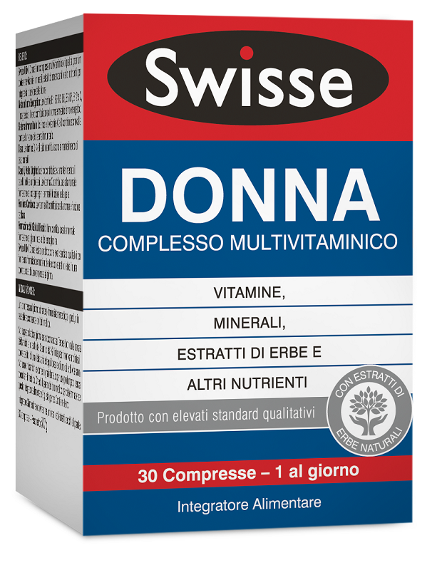 SWISSE MULTIVITAMINICO DONNA 30 COMPRESSE - Farmadillo