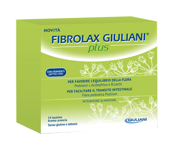 FIBROLAX GIULIANI PLUS 14 BUSTINE ARANCIA - Farmadillo