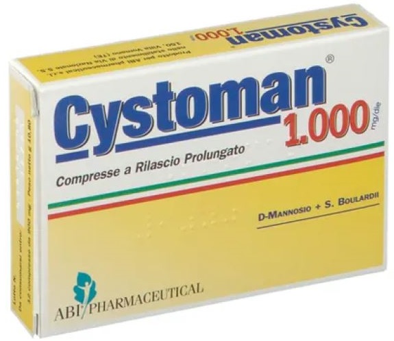 CYSTOMAN 1000 12 COMPRESSE - Farmadillo