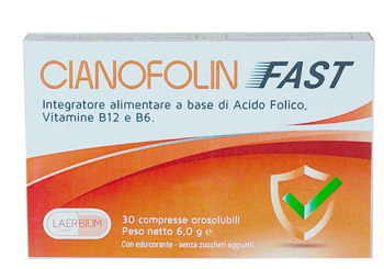 CIANOFOLIN FAST 30 COMPRESSE SUBLINGUALE - Farmadillo