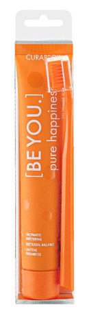 CURAPROX BE YOU PURE HAPPINESS PESCA E ALBICOCCA 1 DENTIFRICIO 90 ML + 1 SPAZZOLINO CS 5460 - Farmadillo