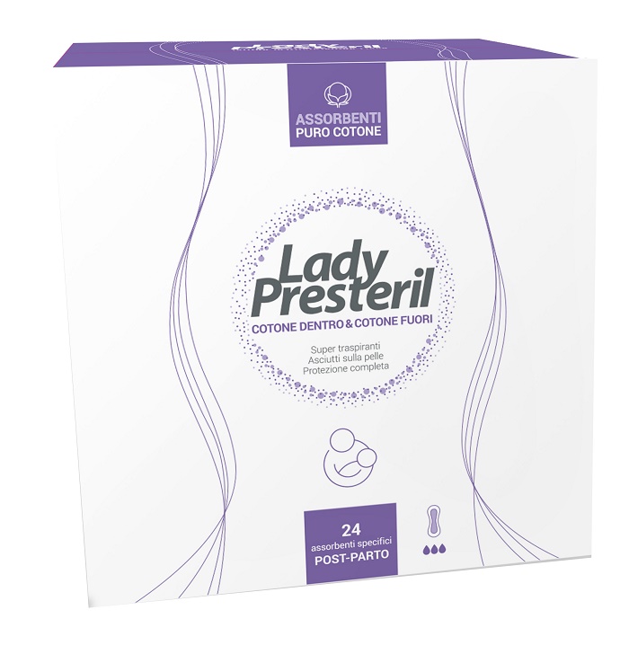 LADY PRESTERIL POSTPARTO 24 PEZZI - Farmadillo