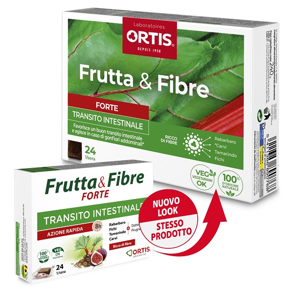 FRUTTA & FIBRE FORTE 24 CUBETTI - Farmadillo