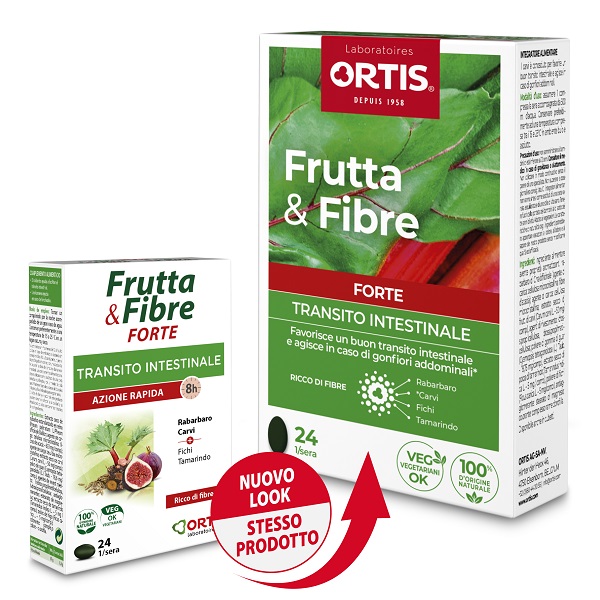 FRUTTA & FIBRE FORTE 24 COMPRESSE - Farmadillo