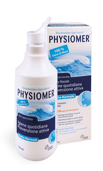 SPRAY NASALE PHYSIOMER GETTO NORMALE 135 ML - Farmadillo