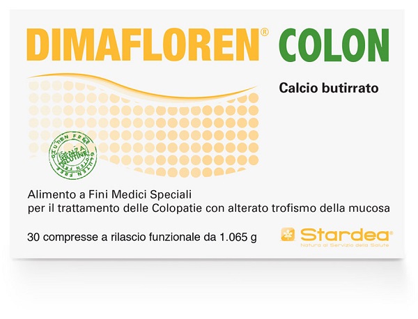 DIMAFLOREN COLON 30 COMPRESSE - Farmadillo