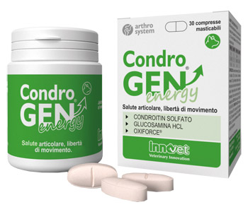 CONDROGEN ENERGY 30 COMPRESSE MASTICABILI - Farmadillo