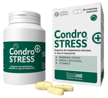 CONDROSTRESS + 90 COMPRESSE MASTICABILI - Farmadillo