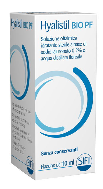 GOCCE OCULARI HA 0,2% E ACQUE DISTILLATE HYALISTIL BIO PF FRUTTI ROSSI 10 ML - Farmadillo