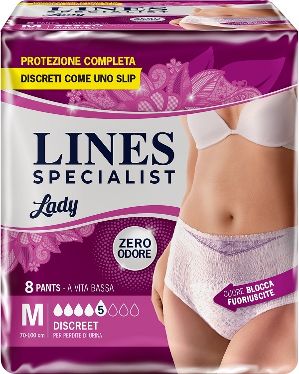 LINES SPECIALIST PANTS DISCREET M FARMA 8 PEZZI - Farmadillo