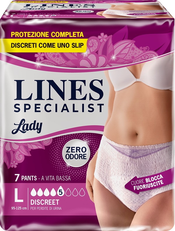 LINES SPECIALIST PANTS DISCREET L FARMA 7 PEZZI - Farmadillo