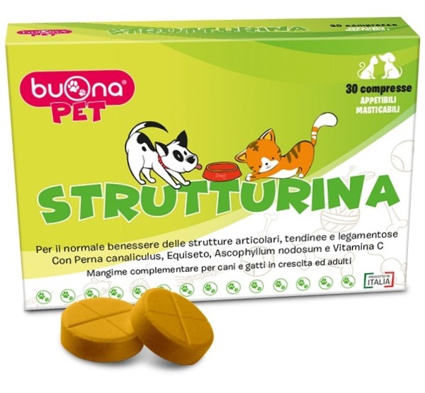 BUONAPET STRUTTURINA 30 COMPRESSE - Farmadillo