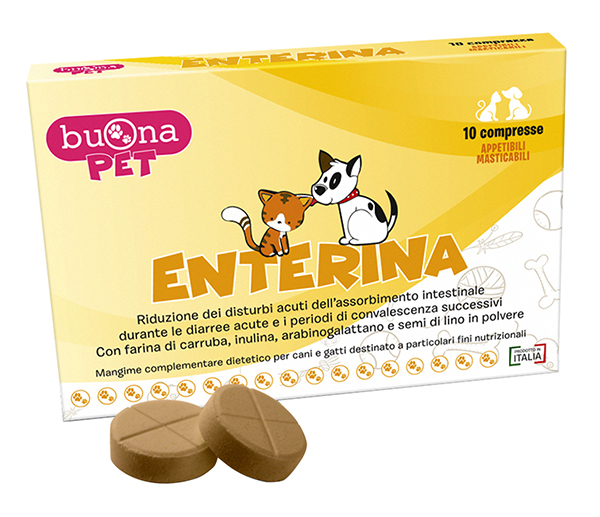 BUONAPET ENTERINA 10 COMPRESSE - Farmadillo