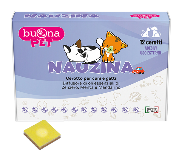 NAUZINA CEROTTO DIFFUSORE CANI GATTI 12 PEZZI - Farmadillo