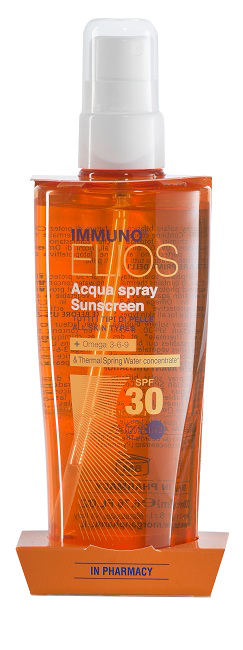IMMUNO ELIOS ACQUA SPRAY SOLARE BIFASICO SPF30 200 ML - Farmadillo