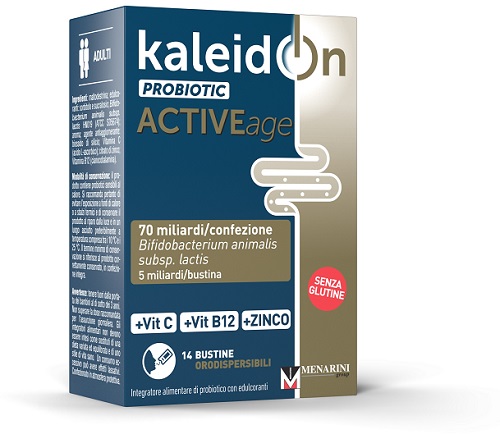 KALEIDON PROBIOTIC ACTIVE AGE 14 BUSTINE - Farmadillo
