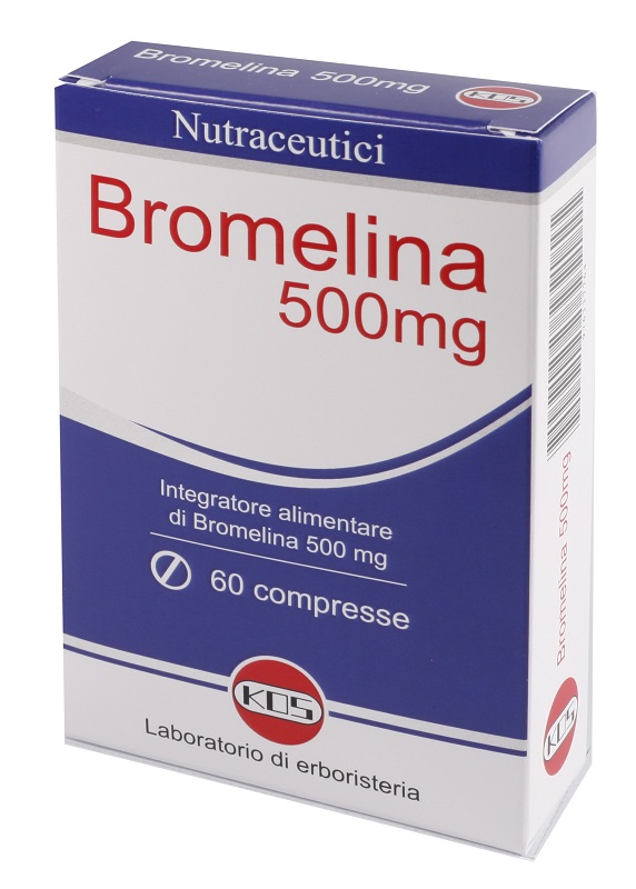 BROMELINA 500 MG 60 COMPRESSE - Farmadillo