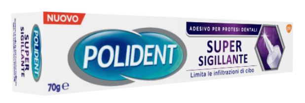 POLIDENT SUPER TENUTA+SIGILLANTE ADESIVO PROTESI DENTALE 70 G - Farmadillo