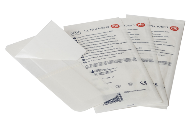 CEROTTO IN STRISCE PIC SOFFIX MED 30X10 CM S STERILE 10X30 CM 1 PEZZO - Farmadillo