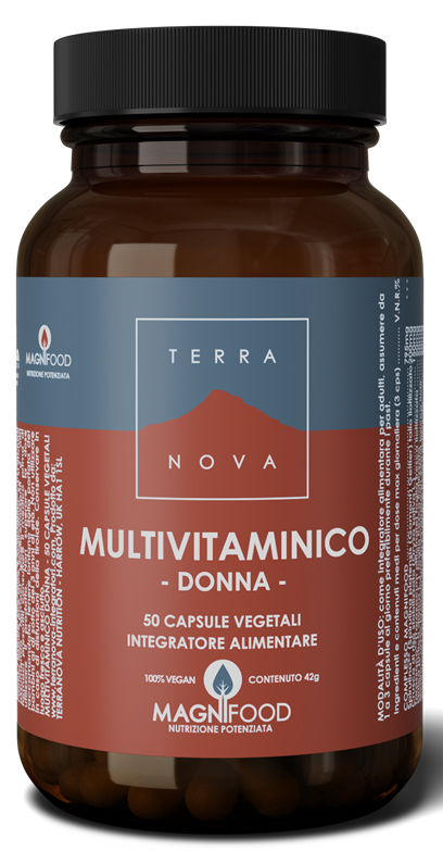 TERRANOVA MULTIVITAMINICO DONNA 50 CAPSULE - Farmadillo