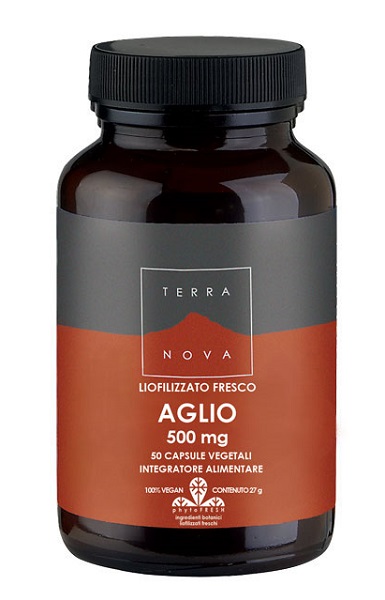 TERRANOVA AGLIO 500ML LIOFILIZZATO FRESCO 50 CAPSULE - Farmadillo