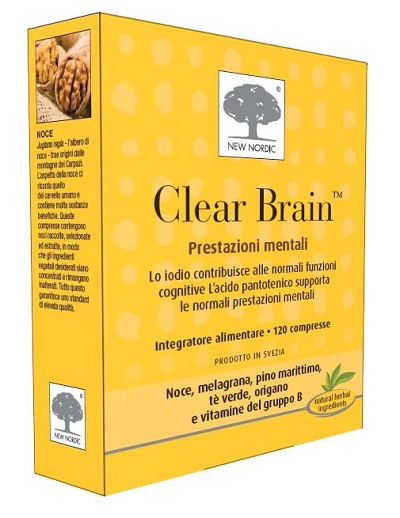 CLEAR BRAIN 120 COMPRESSE - Farmadillo
