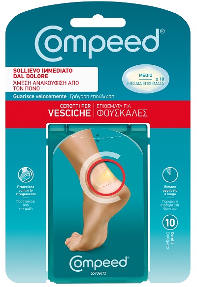 COMPEED CEROTTO VESCICHE MEDIO 10 PEZZI - Farmadillo
